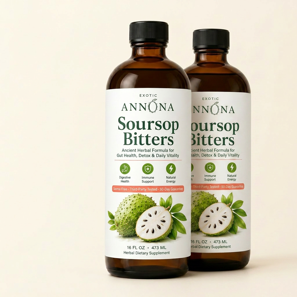 30-Day Starter Duo — two bottles of soursop bitters